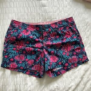 Lilly Pulitzer printed Callahan shorts size 10